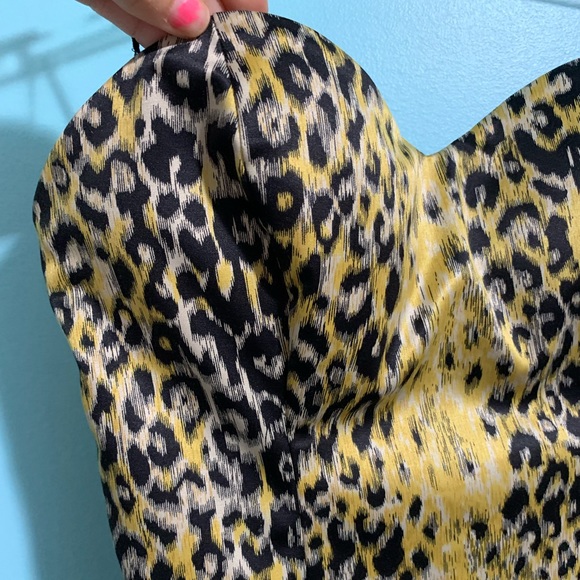 Guess Leopard Print Form Fitted Dress - Picture 3 of 11